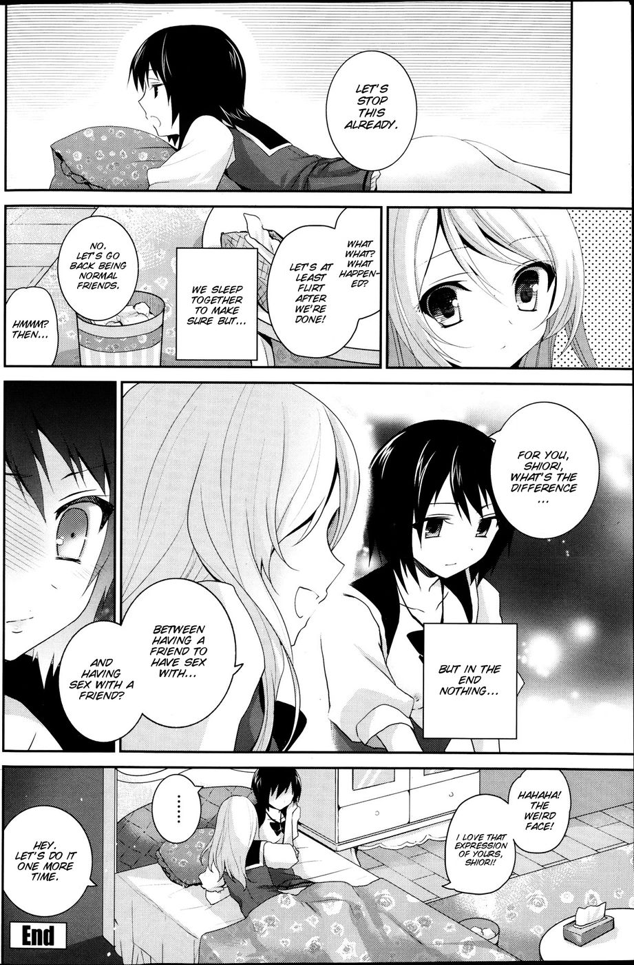 Hentai Manga Comic-Watashi to kanojo ha kisu wo suru-Read-21